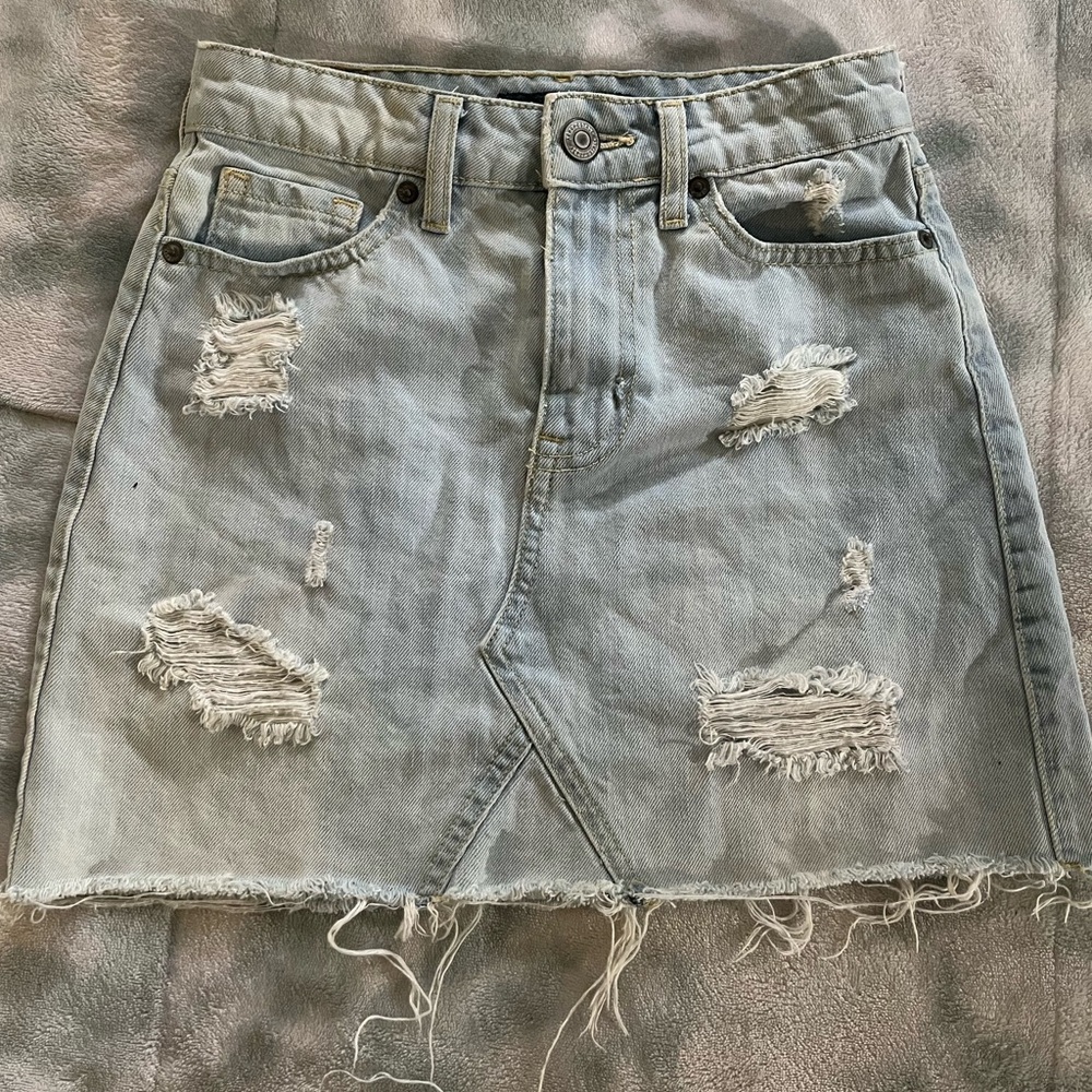 Aeropostale Midi Jean Skirt size 000